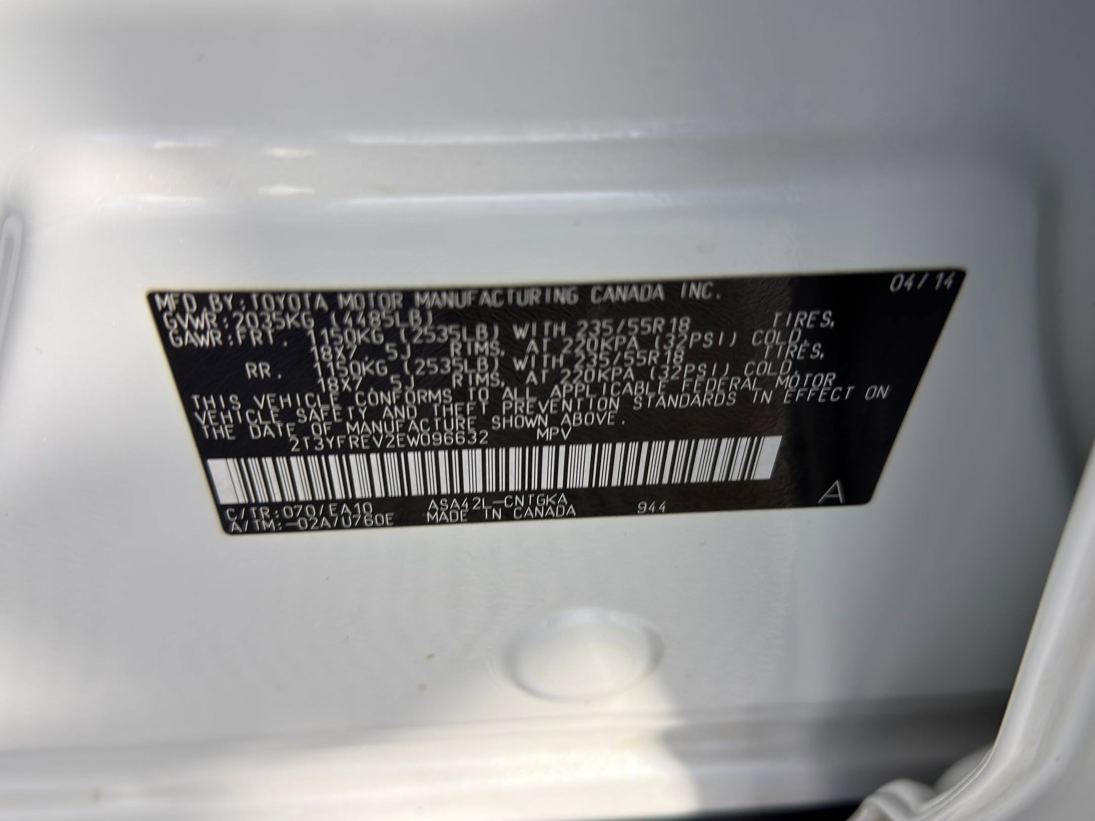 Used 2014 Toyota RAV4 Limited image 19