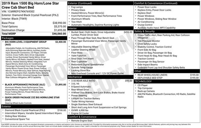 Used 2019 RAM 1500 Big Horn RWD image 39