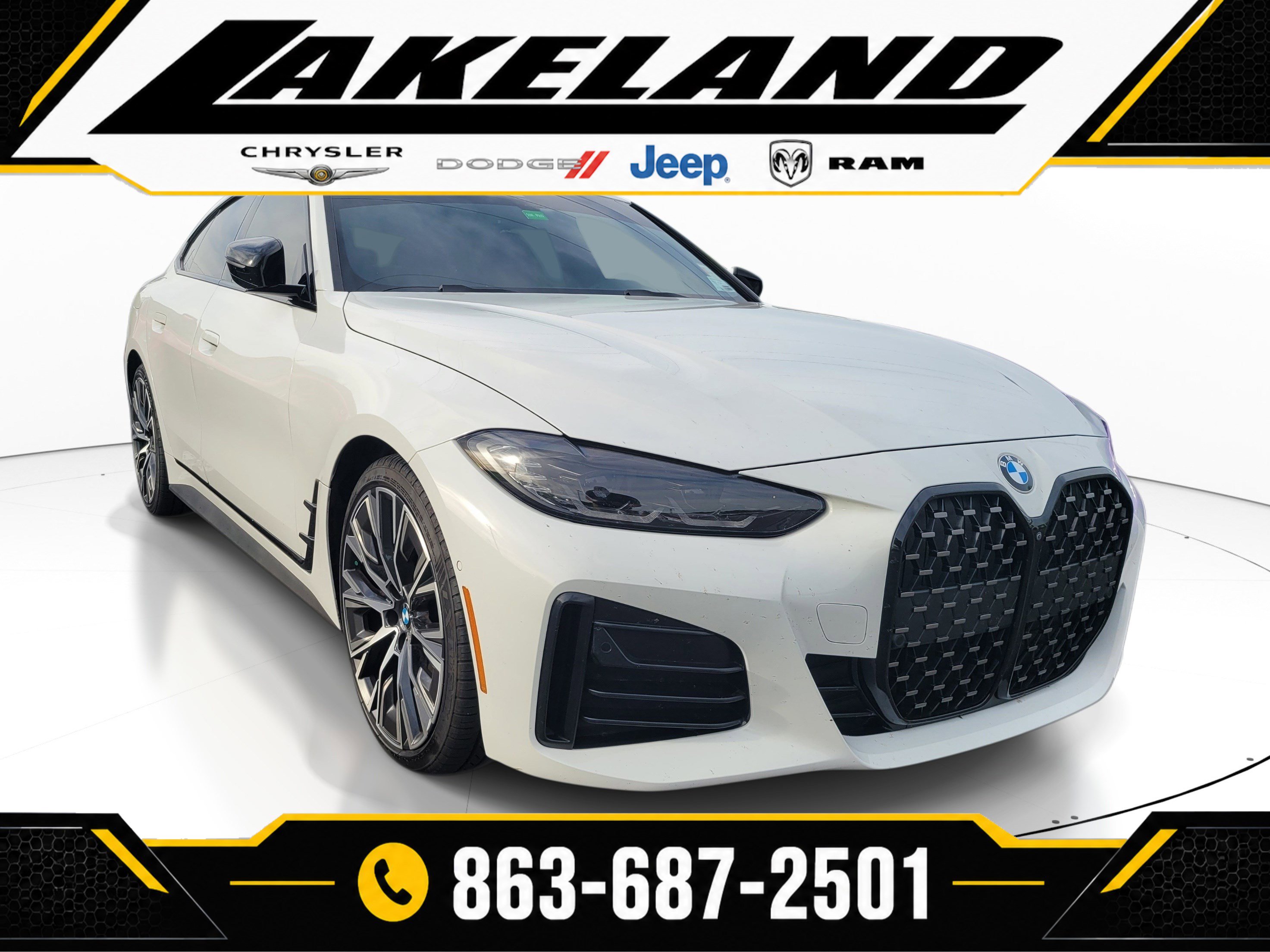 Used 2023 BMW 430i Gran Coupe w/ M Sport Package RWD image 1