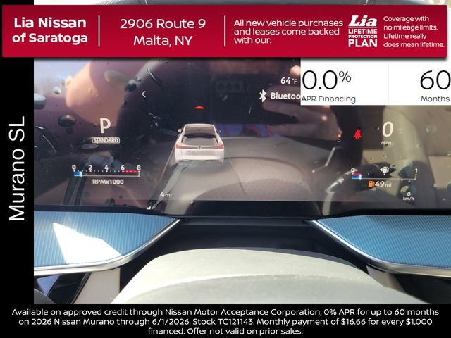 New 2026 Nissan Murano SL AWD/4WD image 20