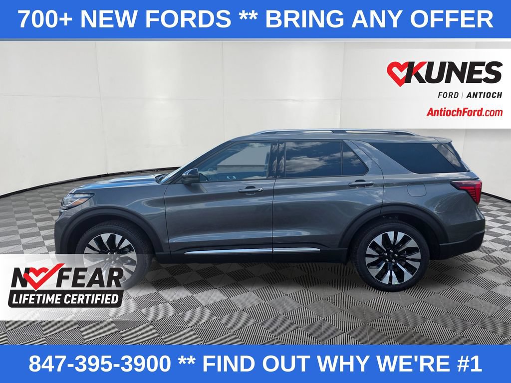 New 2026 Ford Explorer Platinum w/ LUX Leather Package AWD/4WD image 4