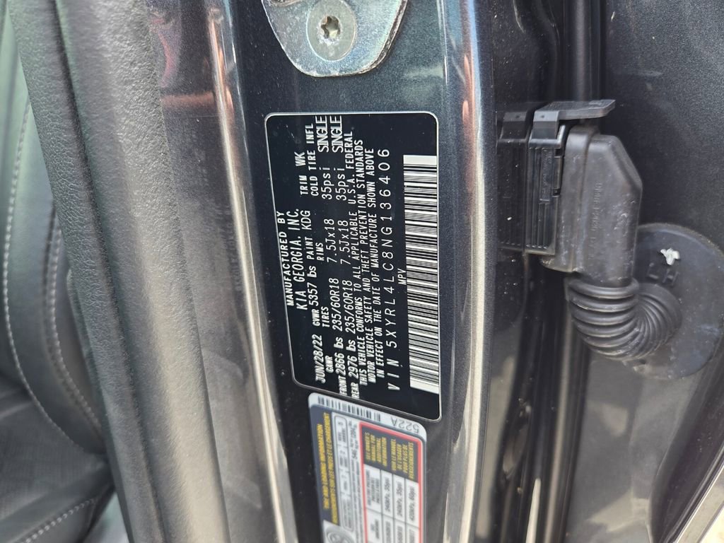 Used 2022 Kia Sorento S w/ Panoramic Sunroof Package FWD image 20