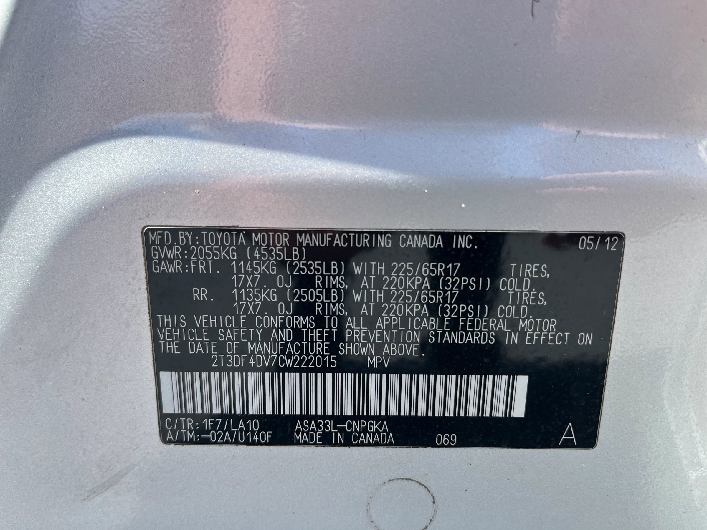 Used 2012 Toyota RAV4 Limited w/ Premium Plus Value Pkg image 32