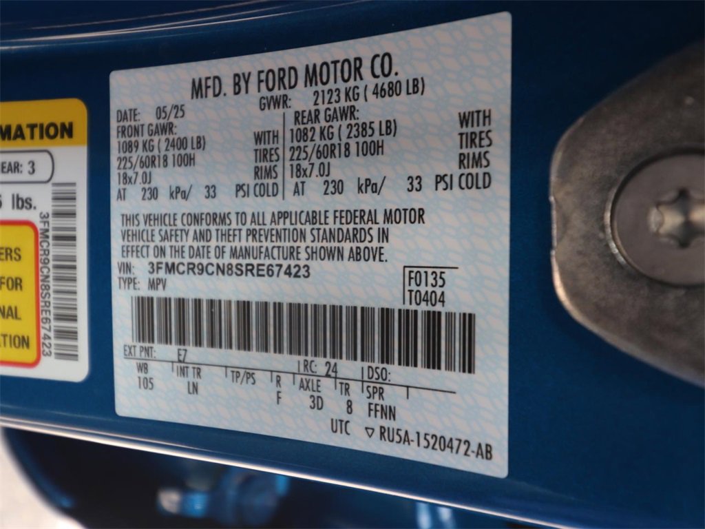 Used 2025 Ford Bronco Sport Outer Banks w/ Outer Banks Tech Package+ image 21