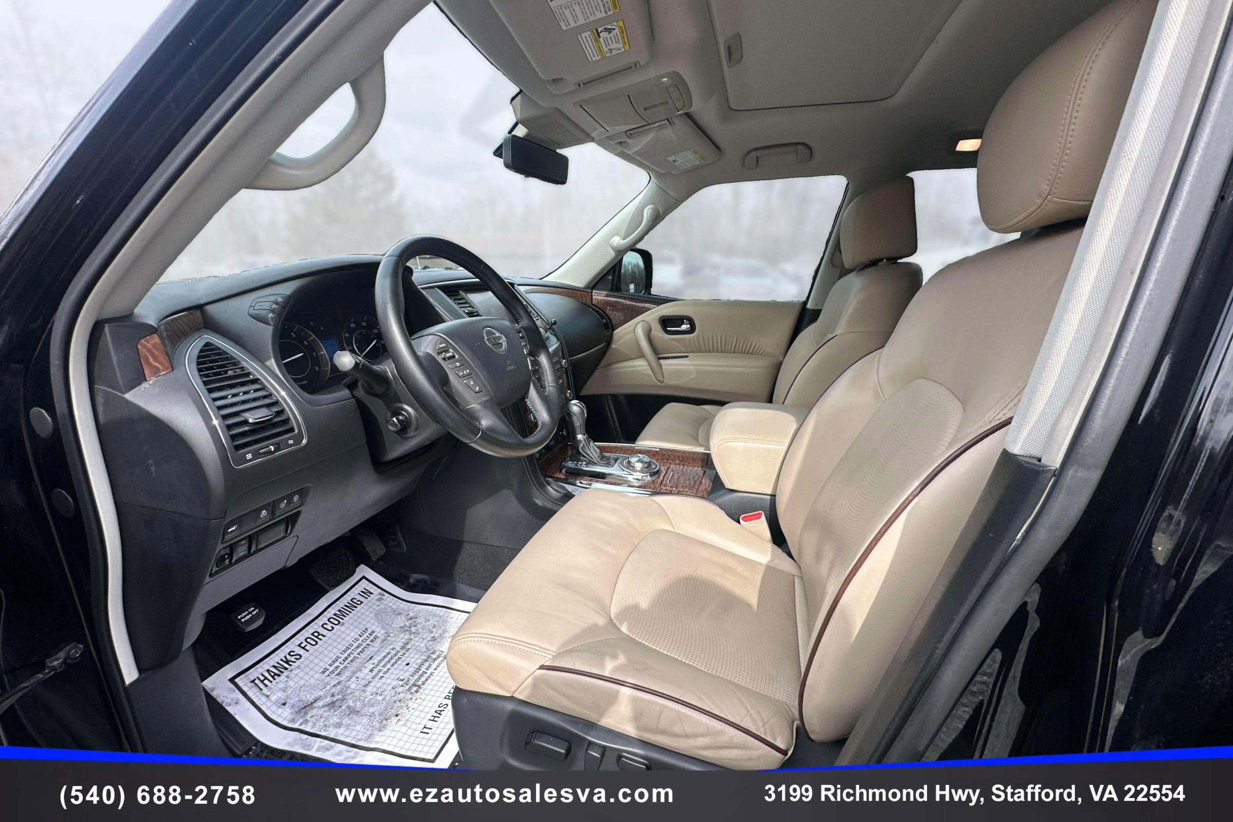 Used 2019 Nissan Armada Platinum w/ Captain's Chairs Package image 13