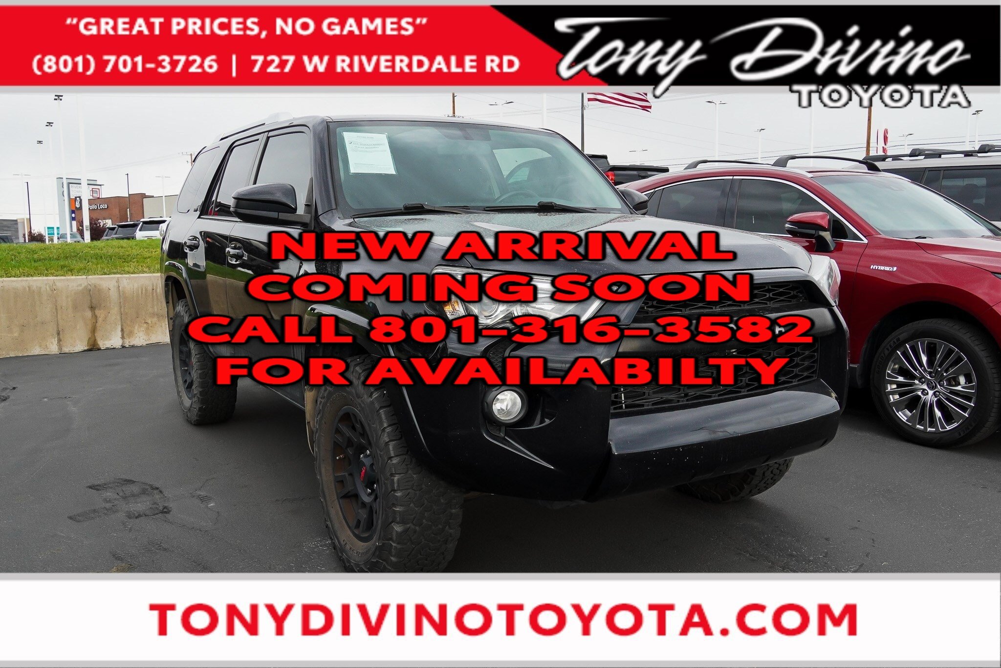 Used 2016 Toyota 4Runner SR5 AWD/4WD image 1