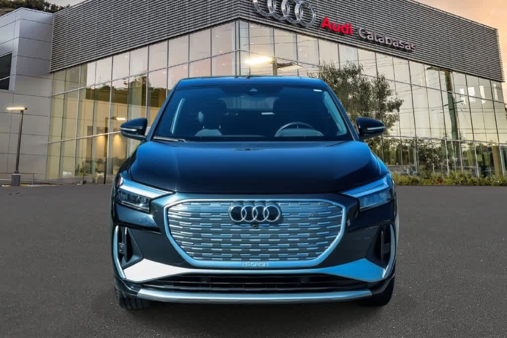 Used 2023 Audi Q4 e-tron Premium Plus w/ Premium Plus AWD/4WD image 2