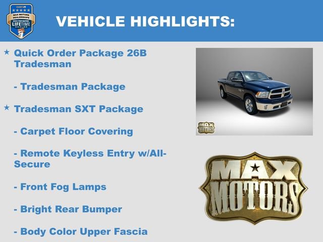 New 2024 RAM 1500 Tradesman w/ Tradesman SXT Package image 5