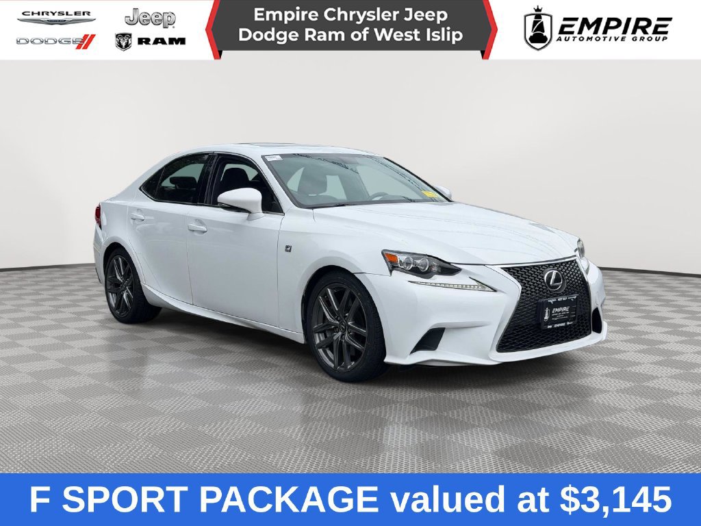 Used 2016 Lexus IS 300 AWD w/ F Sport Package image 1