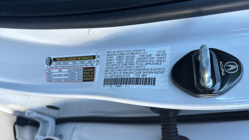 Used 2025 Acura RDX w/ Technology Package AWD/4WD image 23
