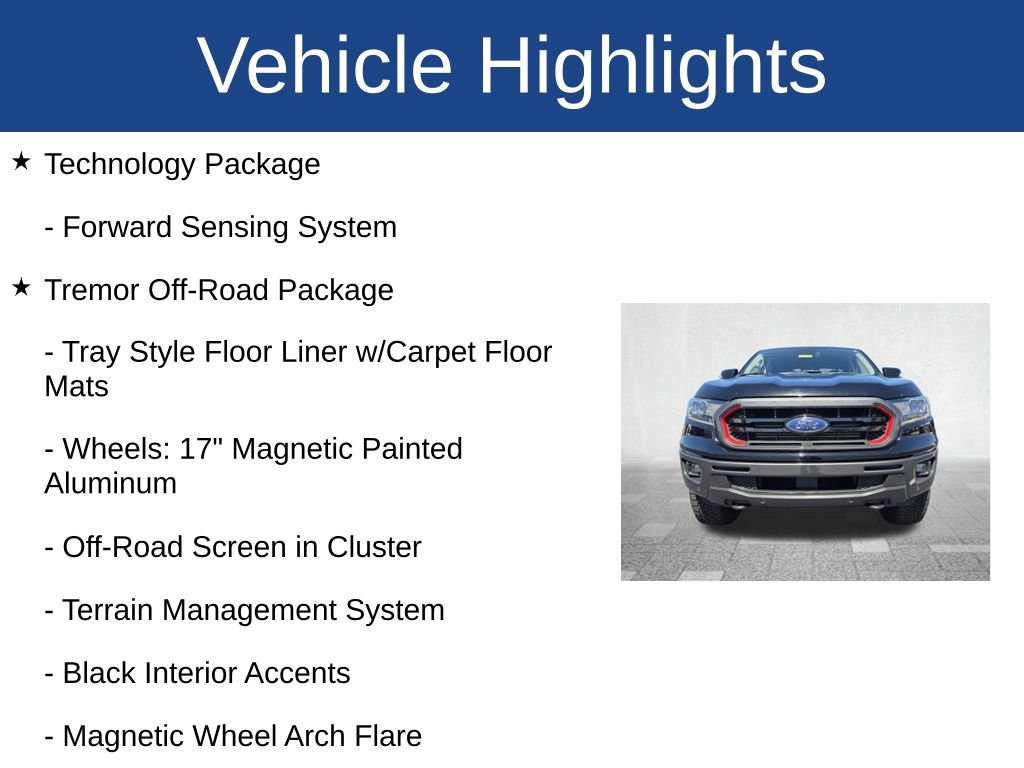 Used 2021 Ford Ranger Lariat w/ Tremor Off-Road Package image 4