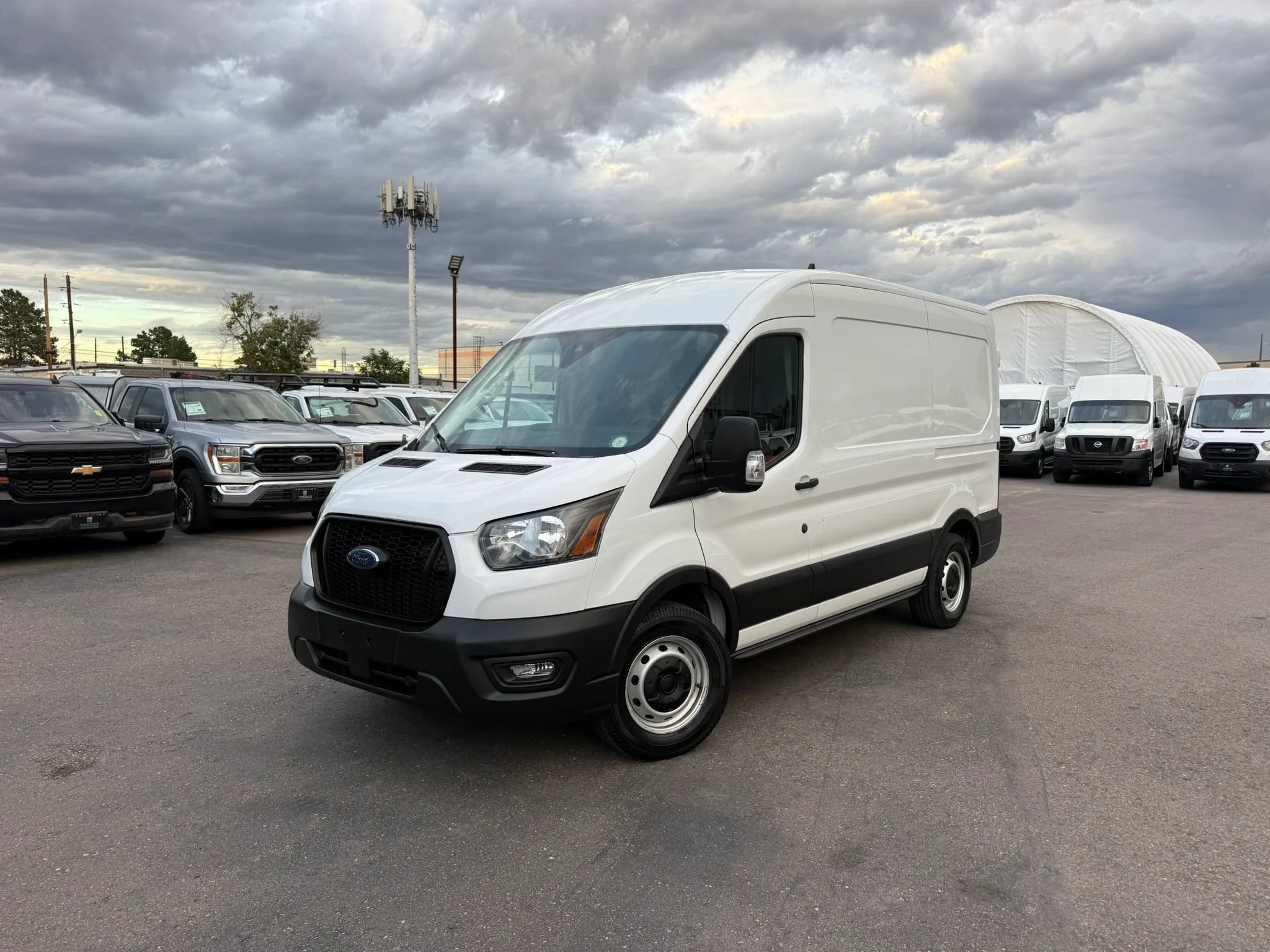 Used 2021 Ford Transit 150 Medium Roof RWD image 2