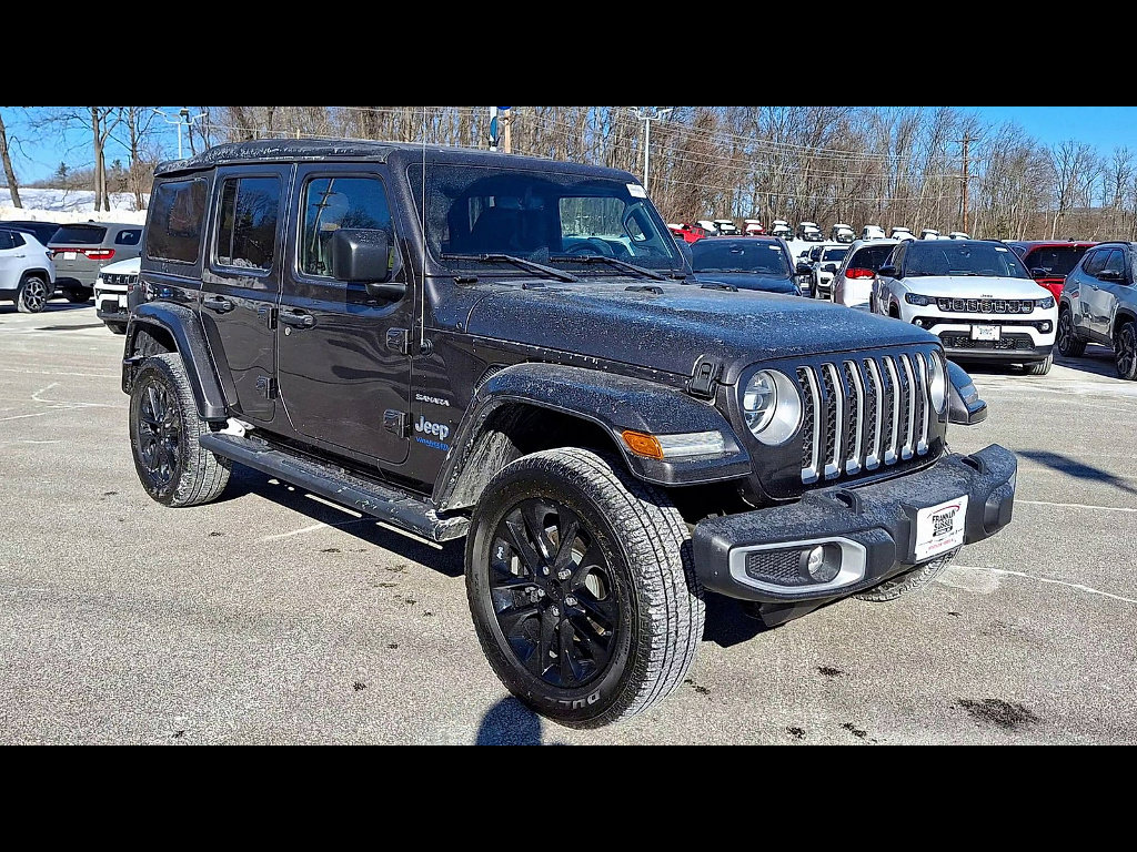 Certified 2021 Jeep Wrangler Sahara 4xe w/ Cold Weather Group image 2