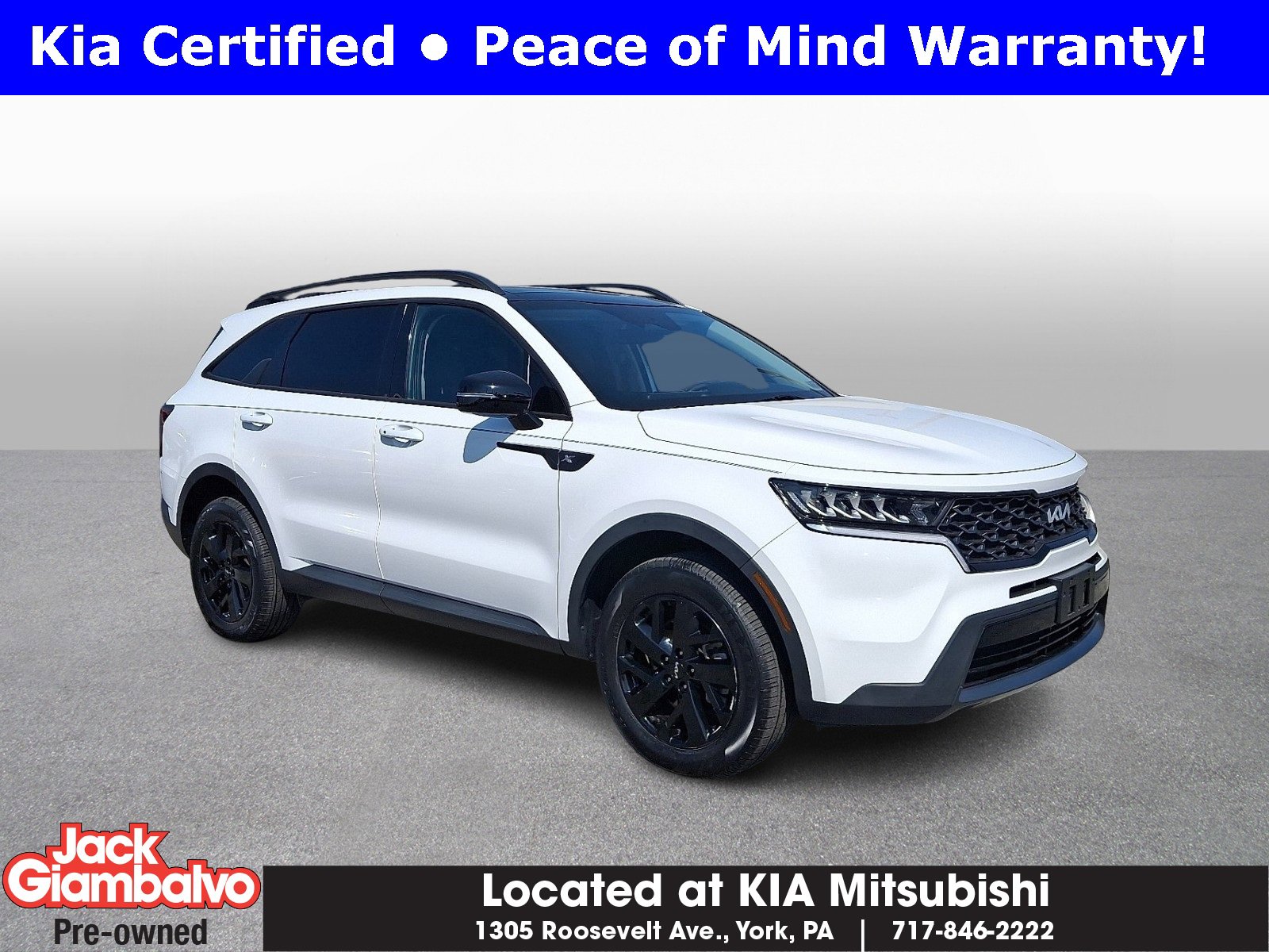 Used 2023 Kia Sorento S w/ Panoramic Sunroof Package