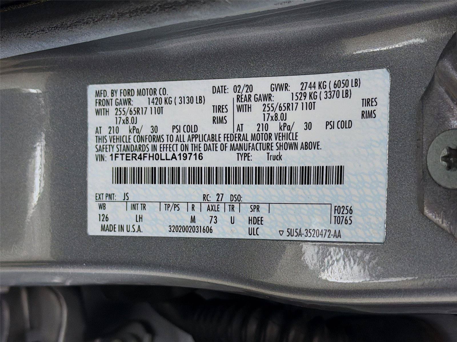 Used 2020 Ford Ranger XLT w/ Equipment Group 301A Mid AWD/4WD image 39