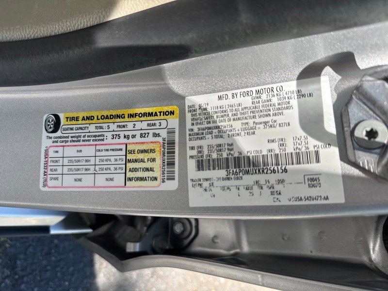 Used 2019 Ford Fusion SEL FWD image 37