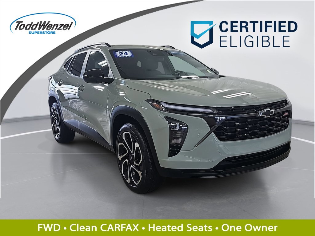 Certified 2024 Chevrolet Trax RS w/ Driver Confidence Package