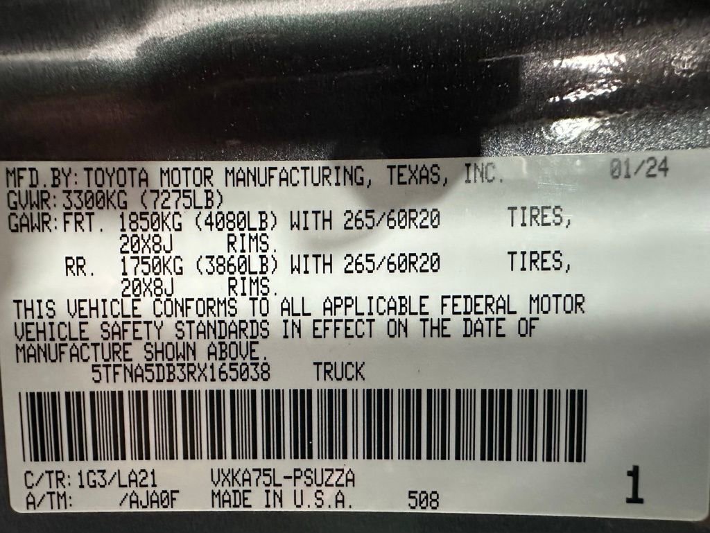 Used 2024 Toyota Tundra Platinum image 11