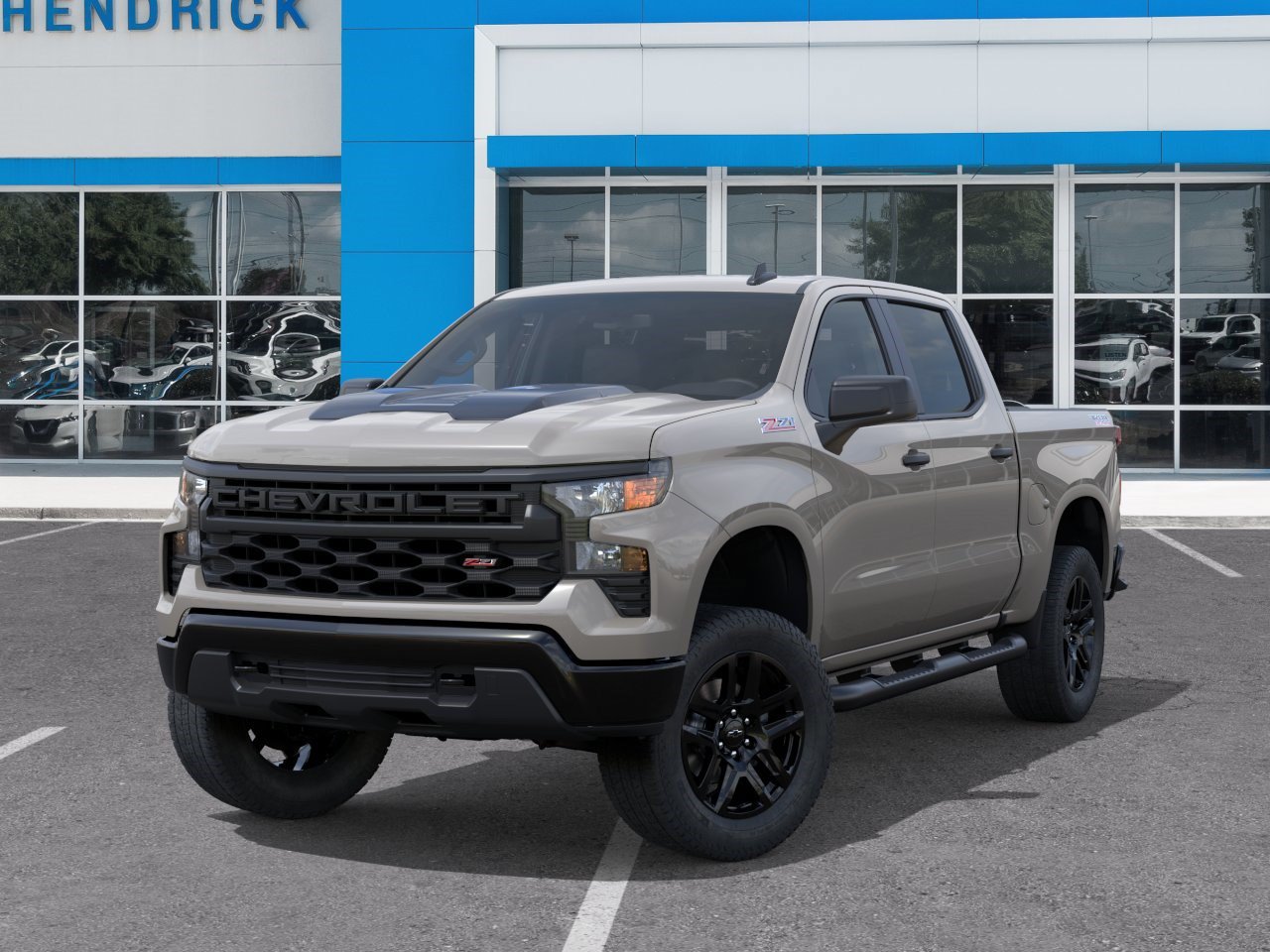Used 2026 Chevrolet Silverado 1500 Custom Trail Boss w/ Turbomax Blackout Package AWD/4WD image 8