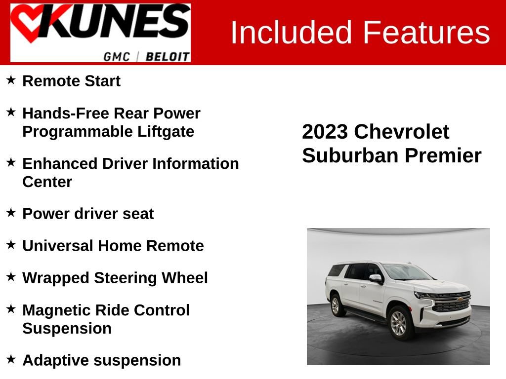 Used 2023 Chevrolet Suburban Premier AWD/4WD image 3