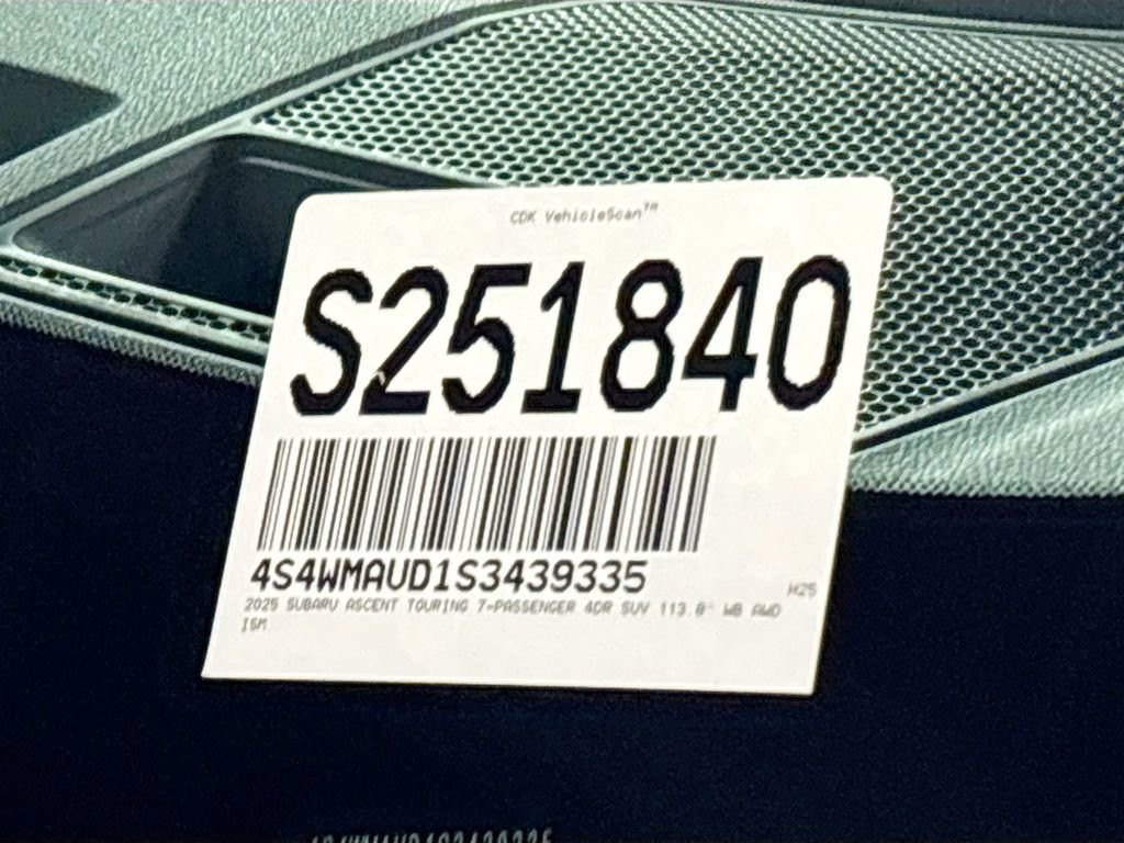 New 2025 Subaru Ascent Touring image 27