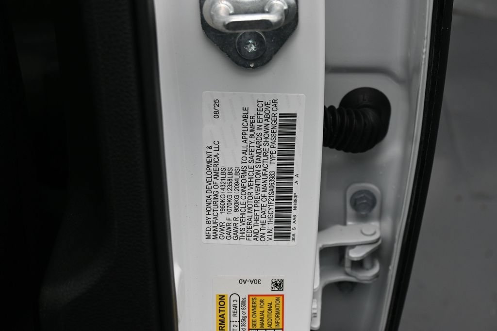 New 2025 Honda Accord LX image 22