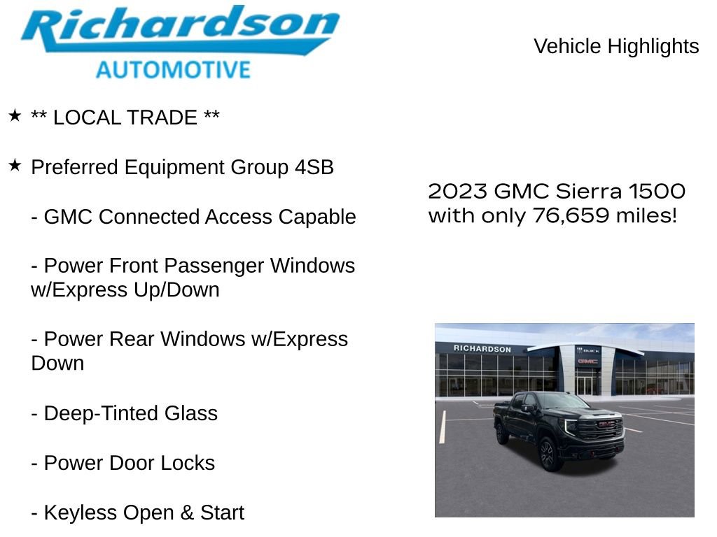 Used 2023 GMC Sierra 1500 AT4 w/ AT4 Premium Package image 11