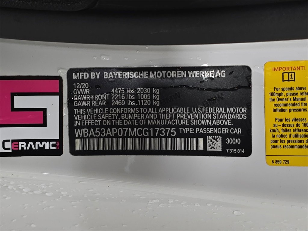 Certified 2021 BMW 430i Coupe w/ M Sport Package image 29