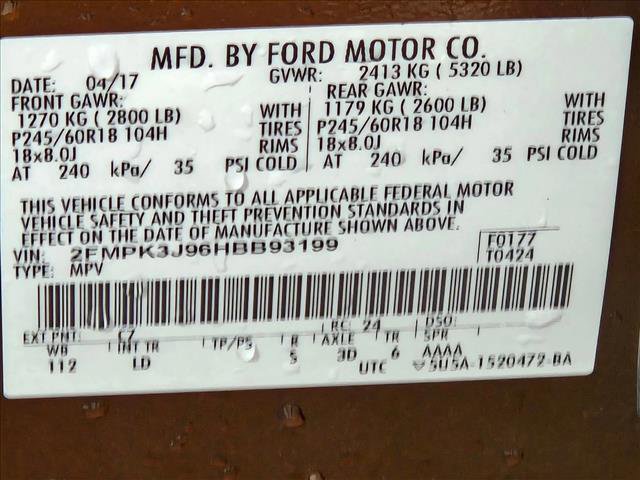 Used 2017 Ford Edge SEL w/ Equipment Group 201A image 24