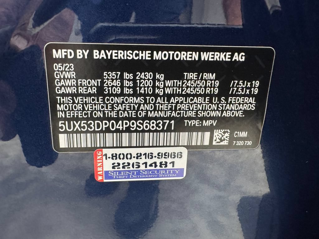 Certified 2023 BMW X3 xDrive30i w/ Premium Package AWD/4WD image 33