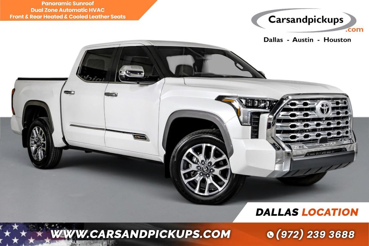 Used 2025 Toyota Tundra 1794 Edition AWD/4WD video 1