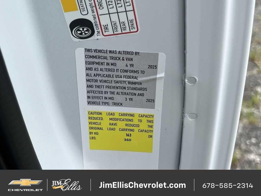 New 2025 Chevrolet Express 2500 w/ Driver Convenience Package RWD image 21