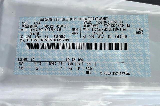 New 2025 Ford E-350 and Econoline 350 Super Duty w/ Power Equipment Group image 22