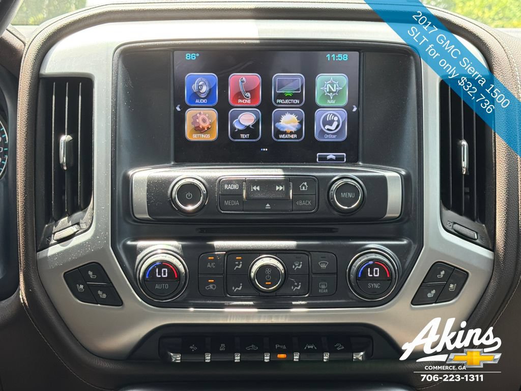 Used 2017 GMC Sierra 1500 SLT AWD/4WD image 22