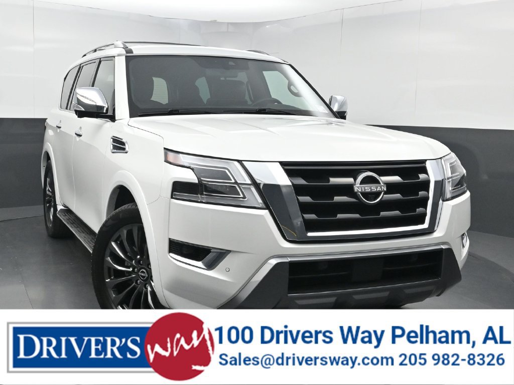Used 2023 Nissan Armada Platinum w/ Captain's Chairs Package