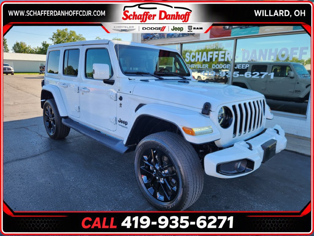 Used 2021 Jeep Wrangler Unlimited Sahara AWD/4WD image 1