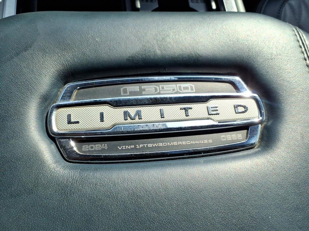 Used 2024 Ford F350 Limited w/ Snow Plow Prep Package image 23