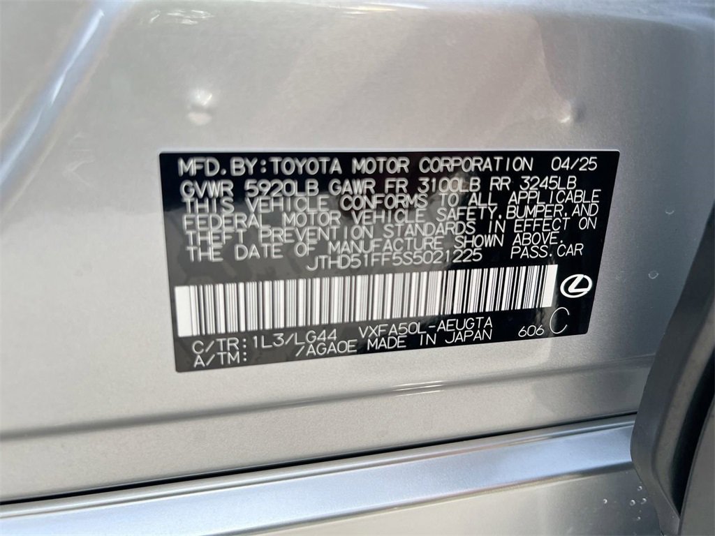 Certified 2025 Lexus LS 500 image 22