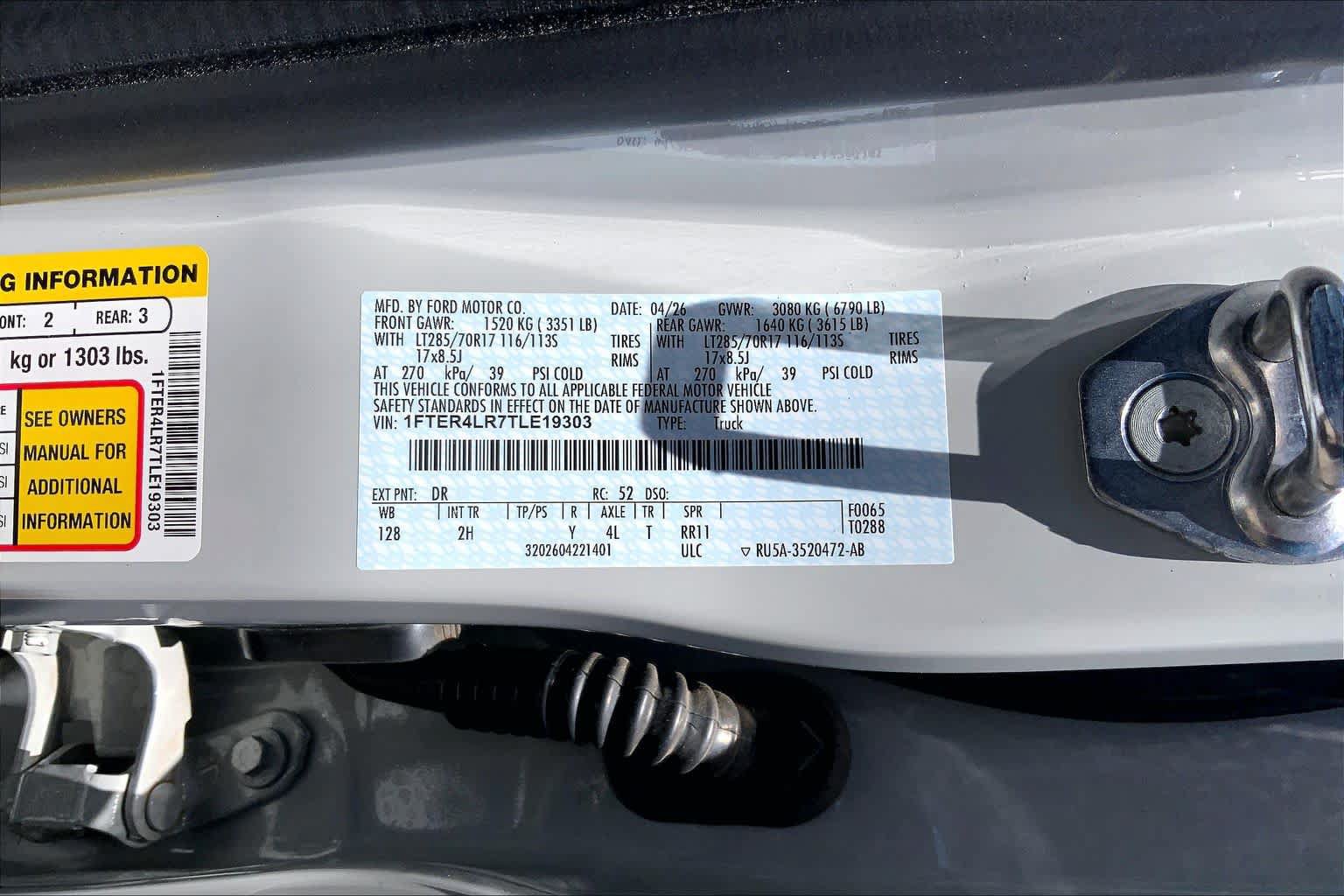 Used 2026 Ford Ranger Raptor AWD/4WD image 34