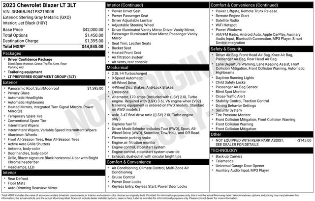 Used 2023 Chevrolet Blazer LT image 5