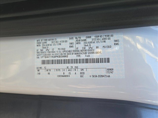Certified 2023 Ford E-Transit Low Roof w/ Load Area Protection Package RWD image 23
