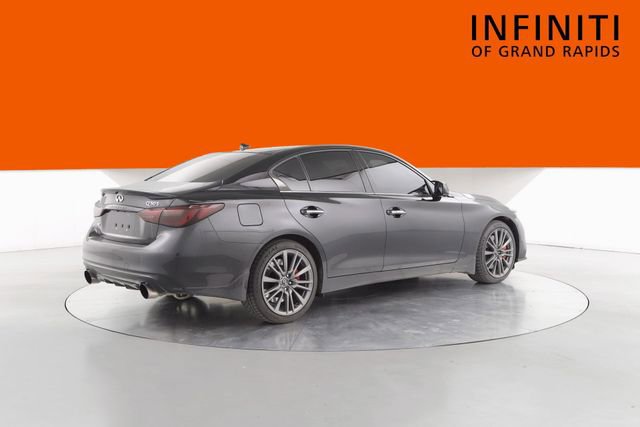 Used 2021 INFINITI Q50 Red Sport 400 w/ Proactive Package AWD/4WD image 3