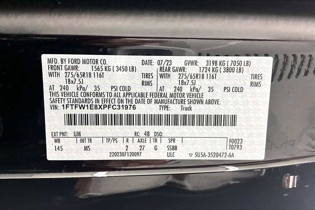 Certified 2023 Ford F150 4x4 SuperCrew image 35