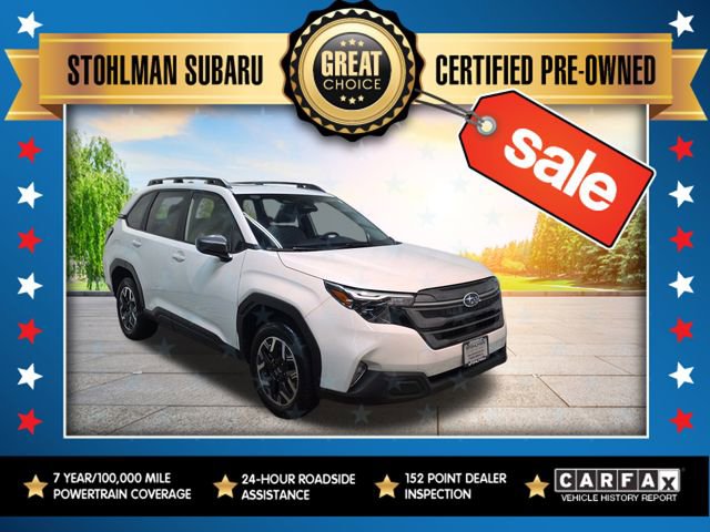 Certified 2025 Subaru Forester Premium