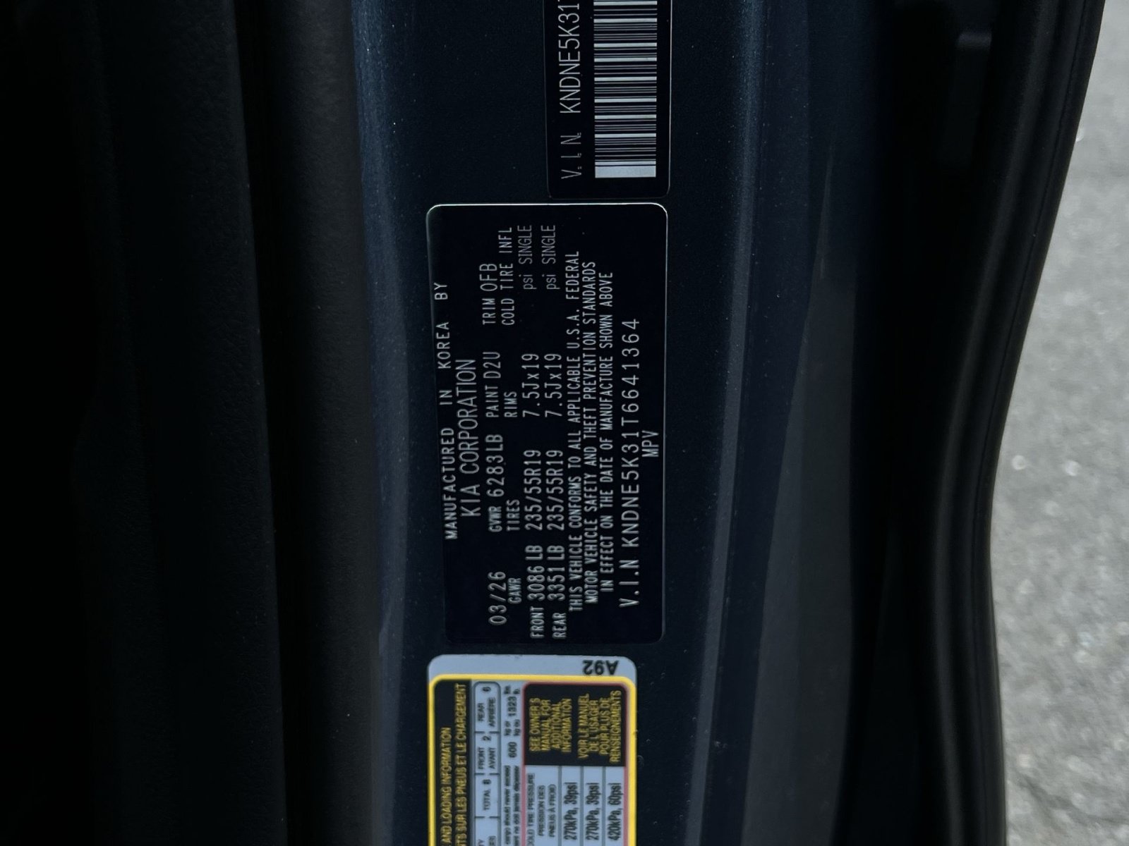 New 2026 Kia Carnival SX Prestige FWD image 46
