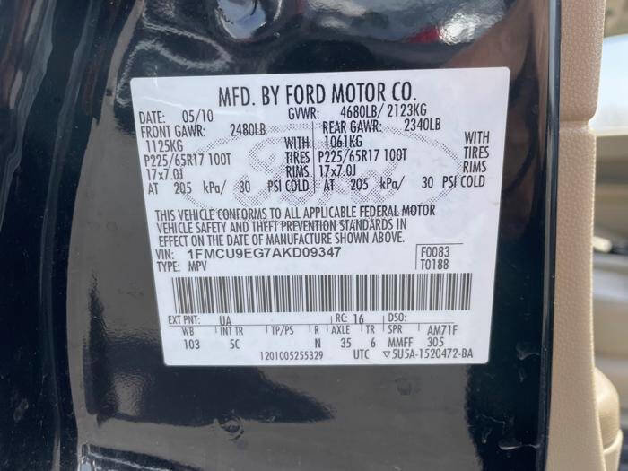 Used 2010 Ford Escape Limited AWD/4WD image 42