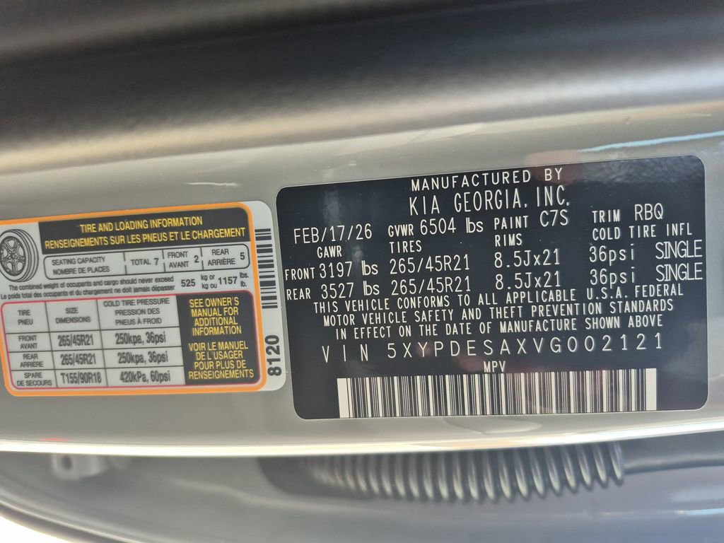 New 2027 Kia Telluride SX X-Line image 30