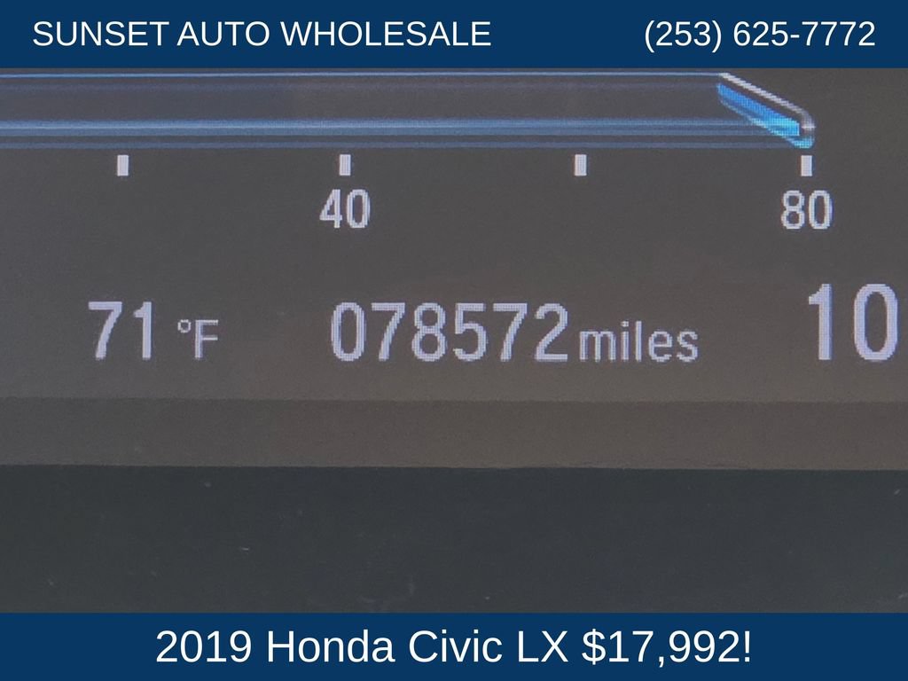 Used 2019 Honda Civic LX image 26