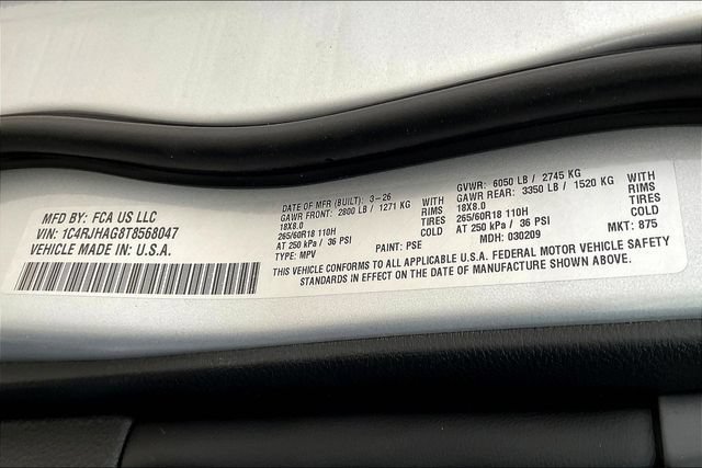 New 2026 Jeep Grand Cherokee Laredo X AWD/4WD image 15