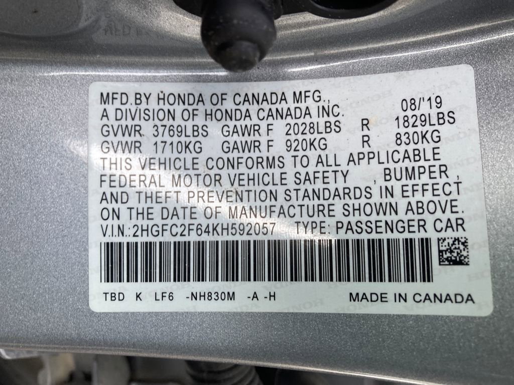 Used 2019 Honda Civic LX image 40